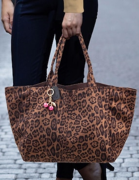 Bolsa tote Yoiko Amélie de terciopelo para mujer