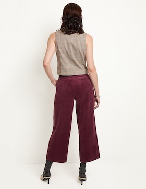 Pantalón relaxed Petite Studio straight para mujer
