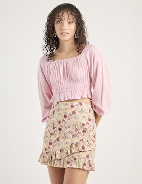 Falda mini Petite Studio con pretina