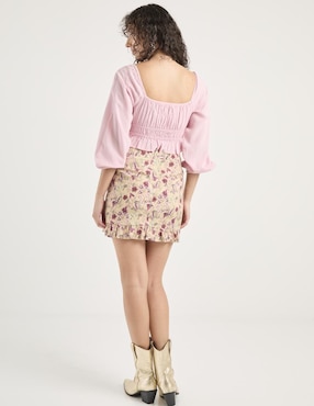 Falda mini Petite Studio con pretina