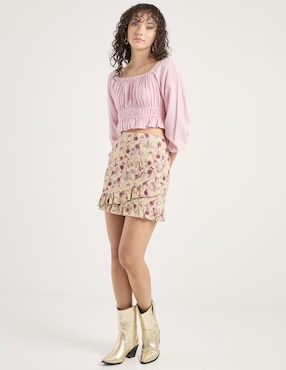 Falda mini Petite Studio con pretina