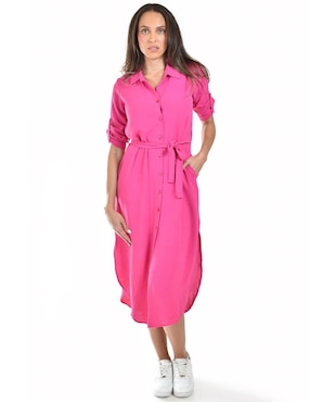 Vestido midi casual Roman Fashion para mujer