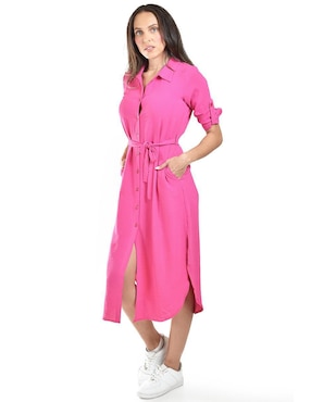 Vestido midi casual Roman Fashion para mujer