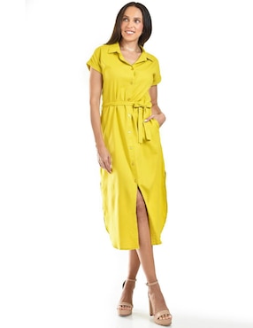 Vestido midi casual Roman Fashion para mujer