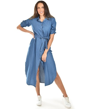 Vestido midi casual Roman Fashion para mujer