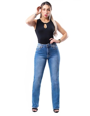 Jeans straight Roman Fashion para mujer