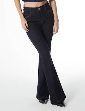 Jeans campana Studio F Básico para mujer