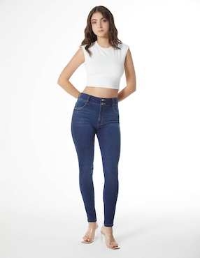 Jeans skinny Studio F Básico para mujer