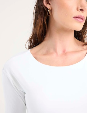 Body Petite Studio cuello redondo para mujer