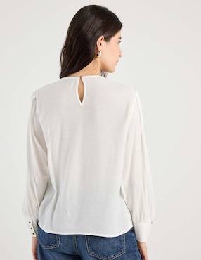 Blusa Petite Studio manga larga para mujer