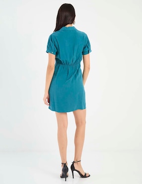 Vestido corto casual Petite Studio para mujer