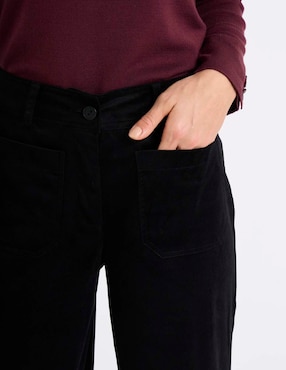 Pantalón relaxed Petite Studio straight para mujer