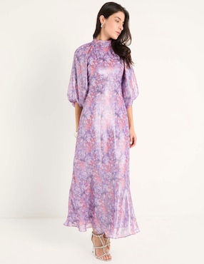 Vestido largo casual Petite Studio para mujer