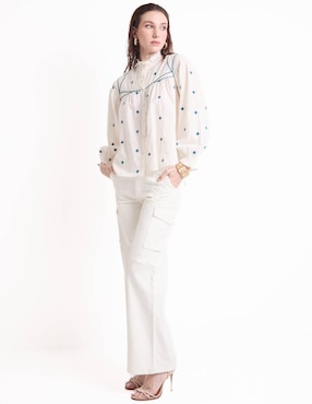 Blusa Petite Studio manga larga para mujer