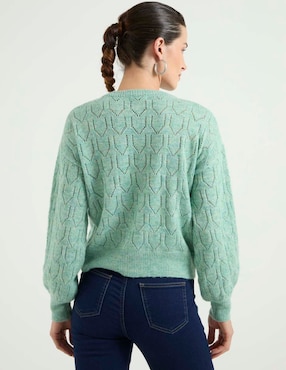 Suéter Petite Studio cuello redondo para mujer