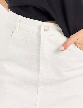 Falda midi Petite Studio a la cintura