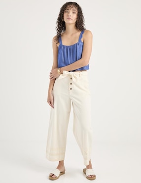 Blusa de tirantes Petite Studio para mujer