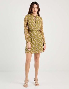 Vestido corto casual Petite Studio para mujer