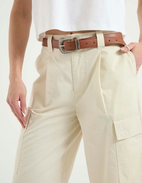 Pantalón cargo Petite Studio relajado para mujer