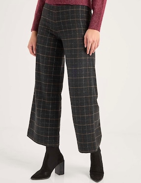 Pantalón capri Petite Studio wide leg para mujer