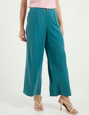 Pantalón relaxed Petite Studio amplio para mujer