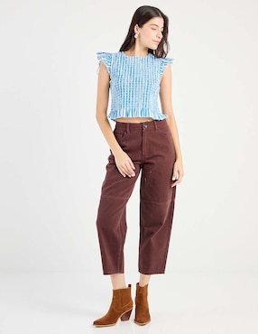 Jeans straight Petite Studio para mujer