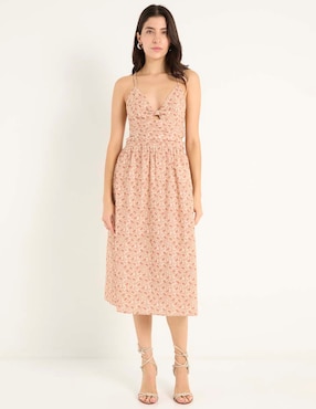 Vestido midi casual Petite Studio para mujer