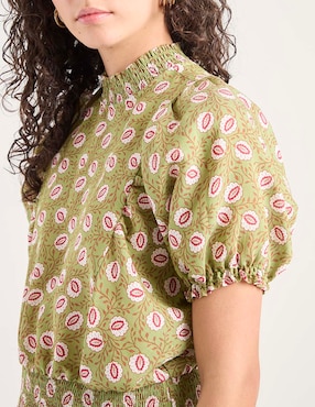 Blusa Petite Studio manga corta para mujer