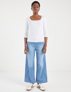 Jeans flare Petite Studio para mujer