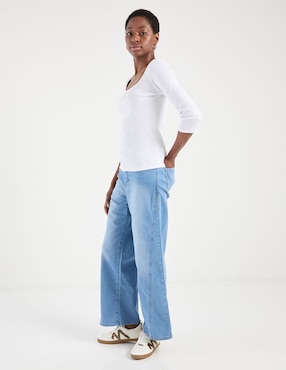 Jeans flare Petite Studio para mujer