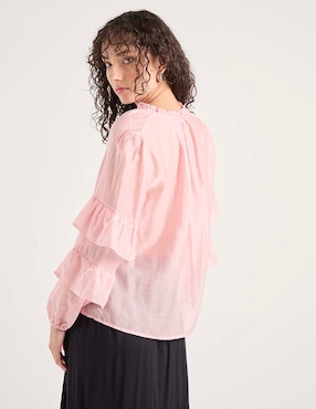 Blusa Petite Studio manga larga para mujer