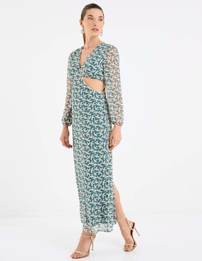 Vestido largo casual Petite Studio para mujer