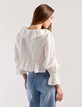 Blusa Petite Studio manga larga para mujer