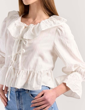 Blusa Petite Studio manga larga para mujer