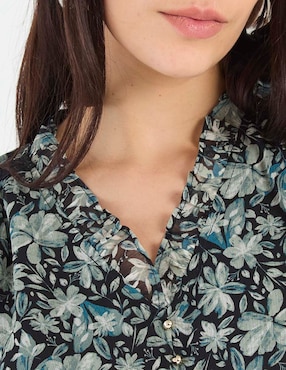 Vestido corto casual Petite Studio escote V
