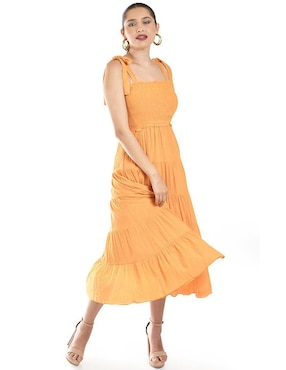 Vestido crop casual Roman Fashion para mujer