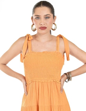 Vestido crop casual Roman Fashion para mujer