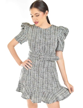 Vestido corto casual Roman Fashion para mujer