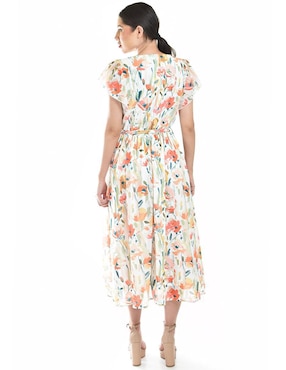 Vestido midi casual Roman Fashion para mujer