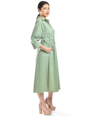 Vestido midi casual Roman Fashion para mujer