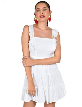 Vestido corto casual Roman Fashion para mujer