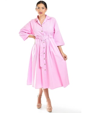 Vestido midi casual Roman Fashion para mujer