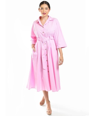 Vestido midi casual Roman Fashion para mujer