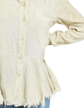 Blusa Roman Fashion manga larga para mujer