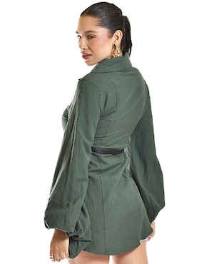 Blusa Roman Fashion manga larga para mujer