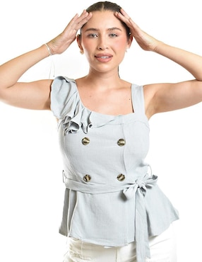 Blusa de tirantes Roman Fashion para mujer