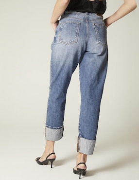 Jeans slim Studio F corte cintura para mujer