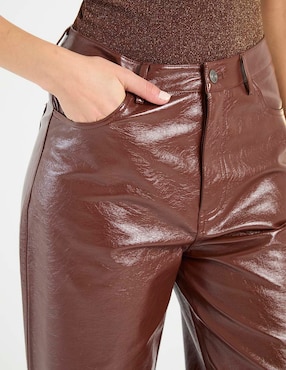 Pantalón relaxed Map straight para mujer
