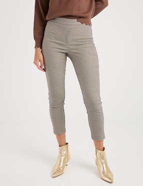 Pantalón capri Petite Studio ajustado para mujer