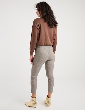 Pantalón capri Petite Studio ajustado para mujer